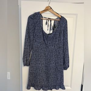 Dynamite Blue/Black Dress Size L